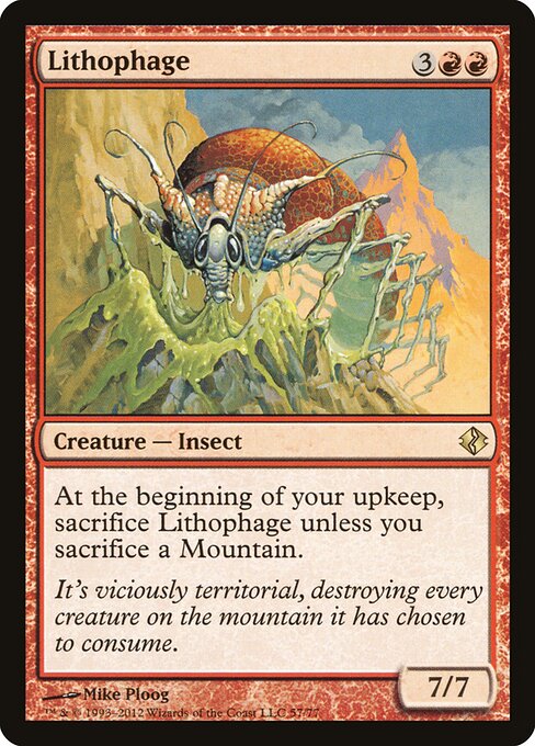 Litófago — Duel Decks: Venser vs. Koth 57