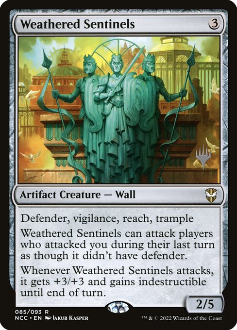 Sentinelas Calejadas — New Capenna Commander Promos 85p