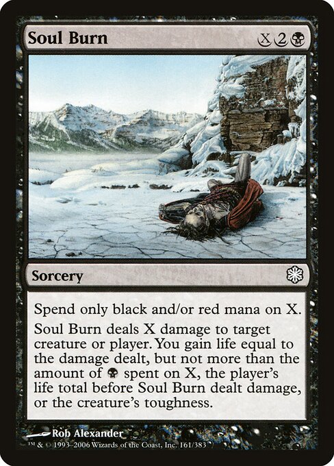 Queimadura da Alma — Coldsnap Theme Decks 161