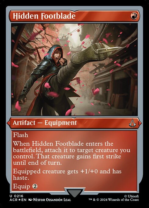 Hidden Footblade — Assassin's Creed 216