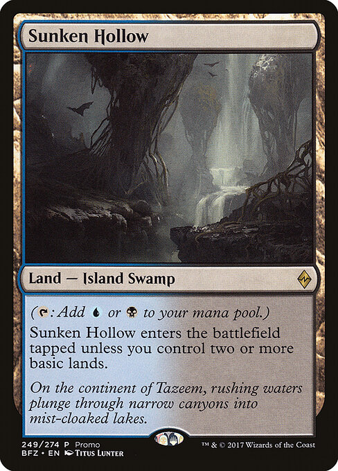 Vale Afundado — BFZ Standard Series 249