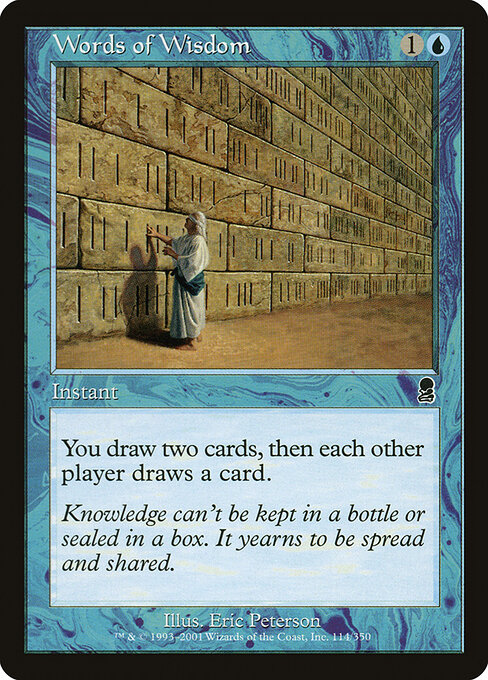 Palavras de Sabedoria — Odyssey 114