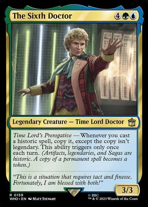 The Sixth Doctor // Susan Foreman