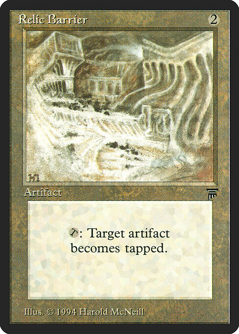Barreira de Relíquia — Legends 292