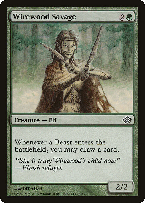 Selvagem de Wirewood — Duel Decks: Garruk vs. Liliana 6