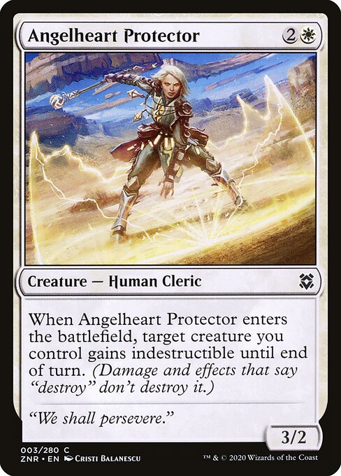 Protetora do Coração de Anjo — Zendikar Rising 3