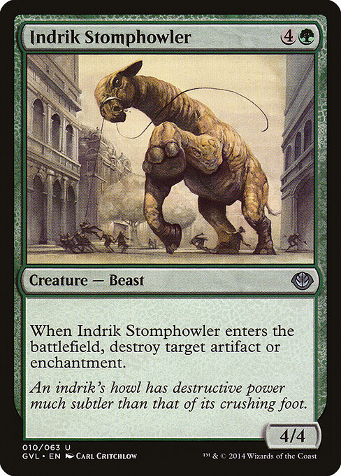 Uivossauro Indrik — Duel Decks Anthology: Garruk vs. Liliana 10