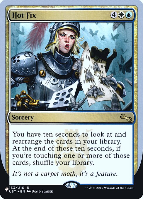 Hot Fix — The List (Unfinity Foil Edition) 49