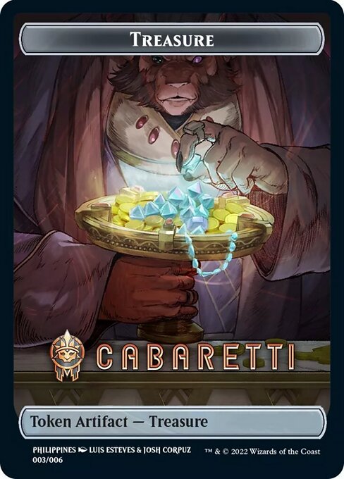 Treasure — Streets of New Capenna Southeast Asia Tokens 3