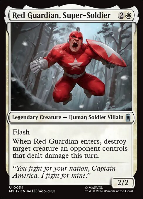 Red Guardian, Super-Soldier — Marvel Super Heroes 34