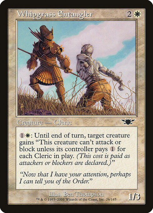 Emaranhador de Capim-Chicote — Legions 26