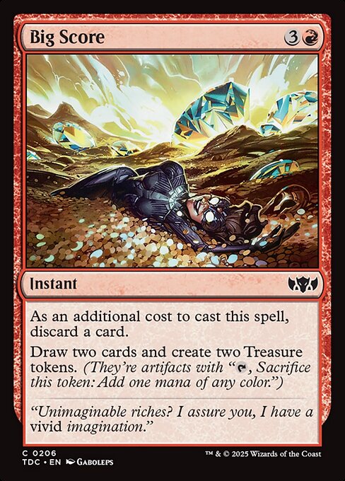 Sorte Grande — Tarkir: Dragonstorm Commander 206