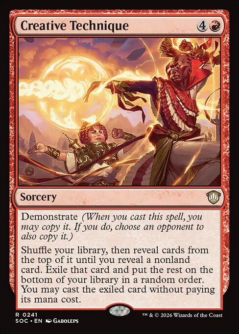Técnica Criativa — Secrets of Strixhaven Commander 241