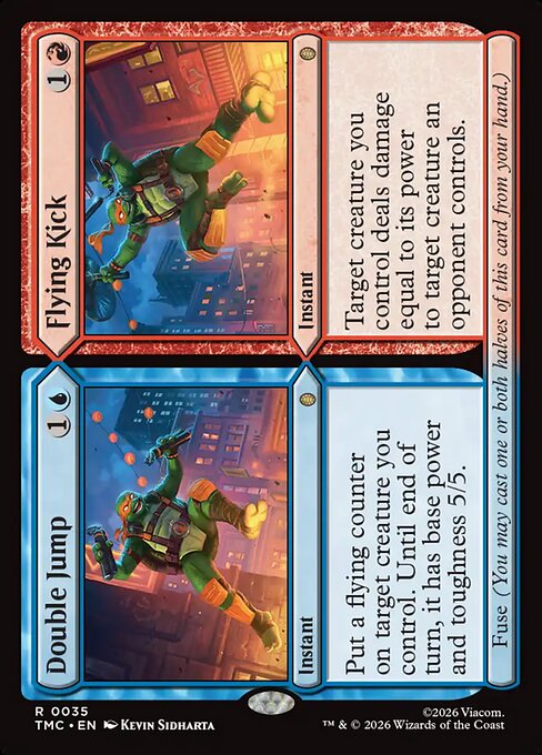 Double Jump // Flying Kick — Teenage Mutant Ninja Turtles Eternal 35