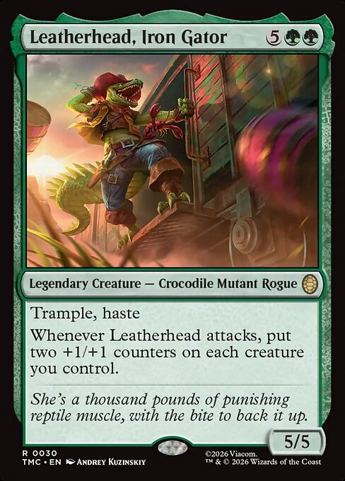 Leatherhead, Iron Gator — Teenage Mutant Ninja Turtles Eternal 30