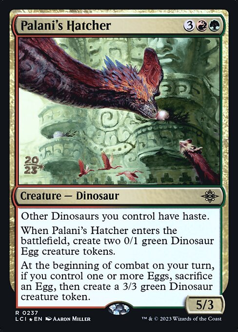 Incubadora de Palani — The Lost Caverns of Ixalan Promos 237s