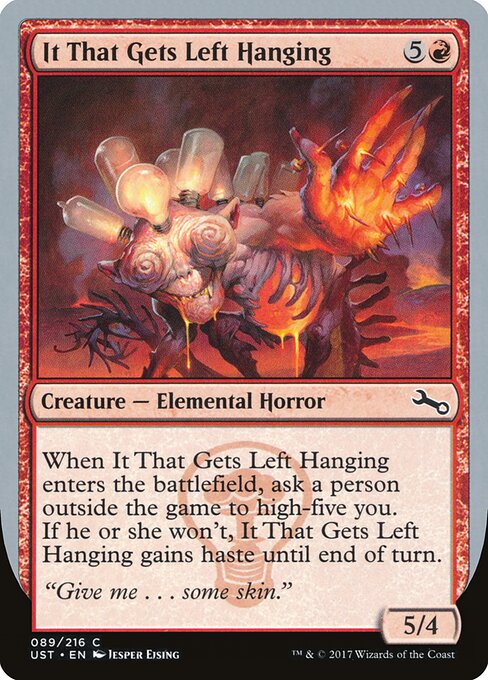 It That Gets Left Hanging — Unstable 89