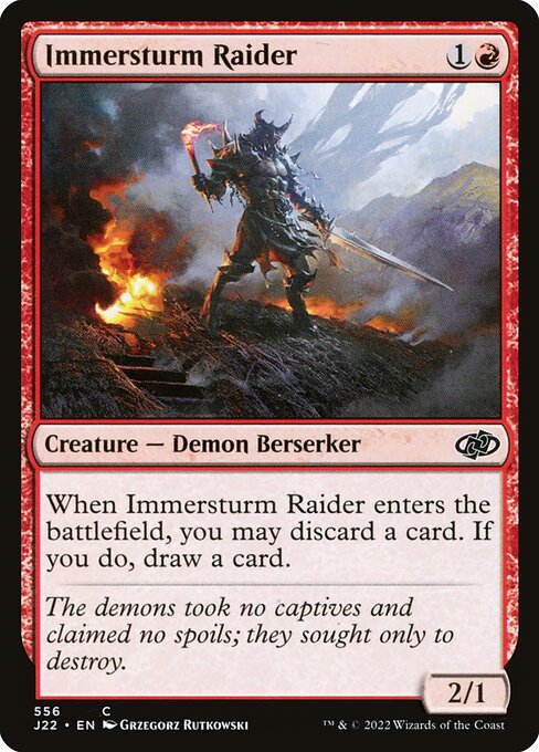 Salteador de Immersturm — Jumpstart 2022 556