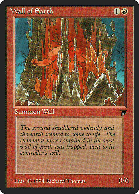 Wall of Earth — Legends 169