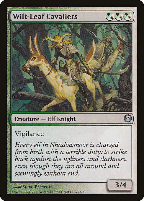 Cavaleiros de Folha Seca — Duel Decks: Knights vs. Dragons 15