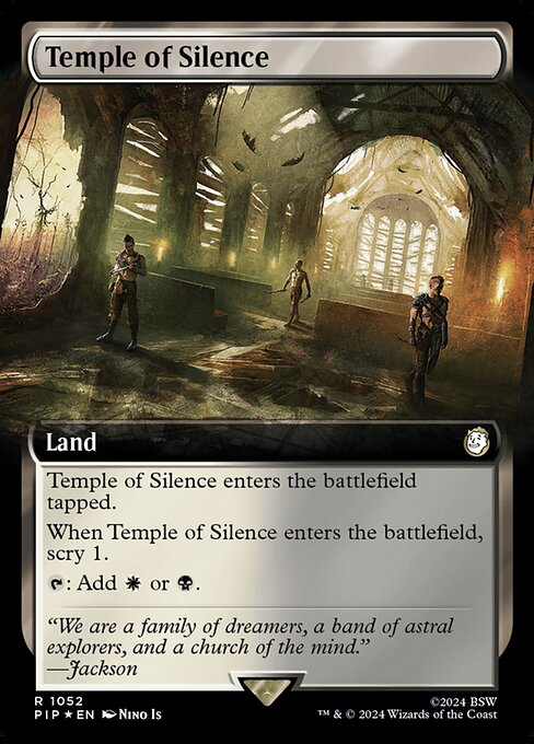 Templo do Silêncio — Fallout 1052