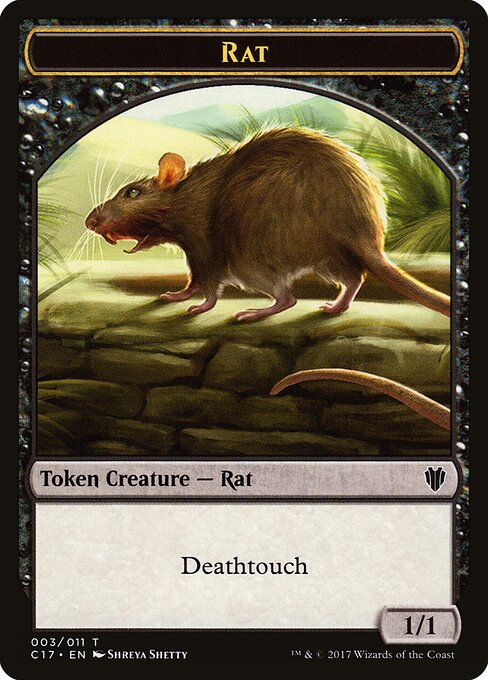 Rat — Commander 2017 Tokens 3