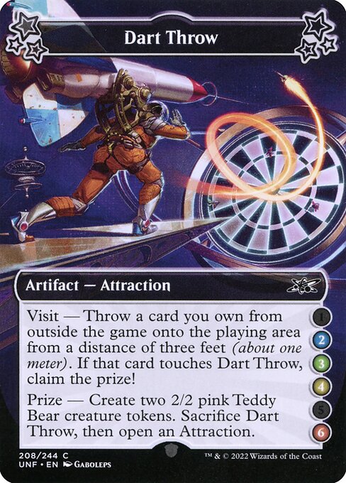 Dart Throw — Unfinity 208a