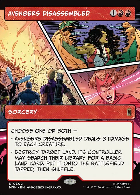Avengers Disassembled — Marvel Super Heroes 302