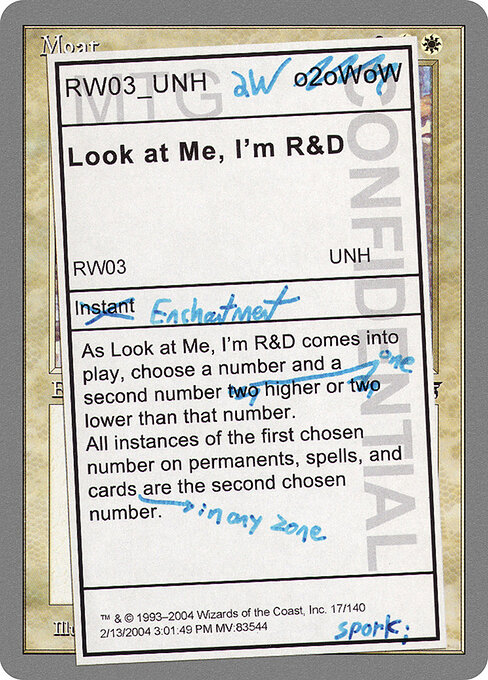 Look at Me, I'm R&D — Unhinged 17