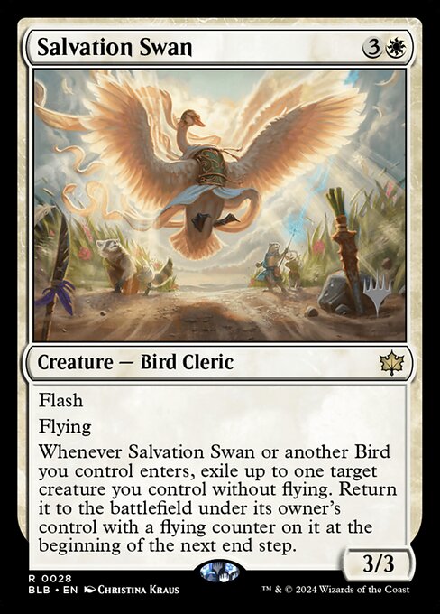 Salvation Swan — Bloomburrow Promos 28p