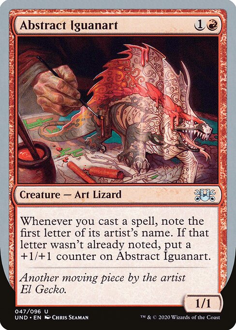 Abstract Iguanart — Unsanctioned 47