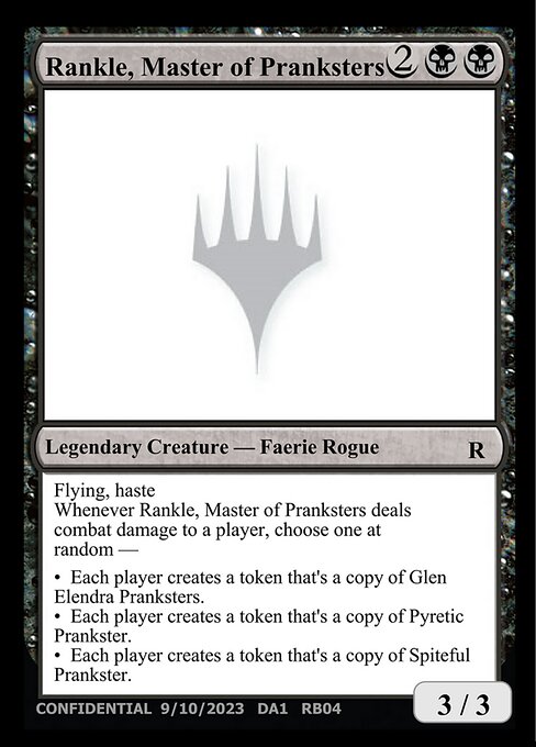 Rankle, Master of Pranksters — Unknown Event RB04e