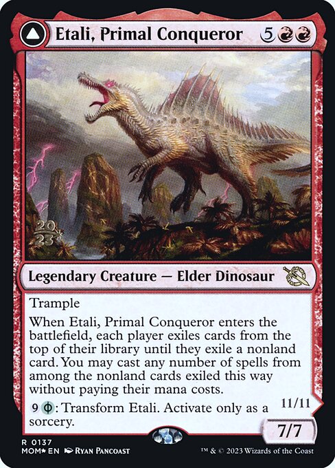 Etali, Primal Conqueror — March of the Machine Promos 137s