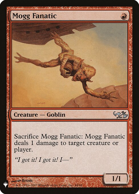 Mogg Fanático — The List DD1-44