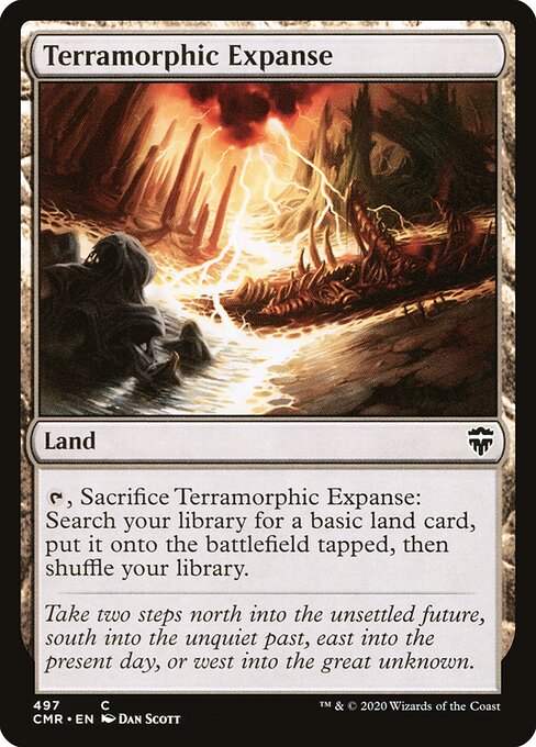 Vastidão Morfoterrena — Commander Legends 497