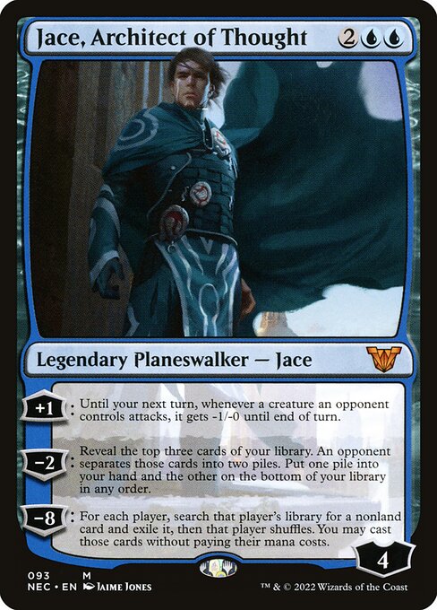 Jace, Arquiteto do Pensamento — Neon Dynasty Commander 93