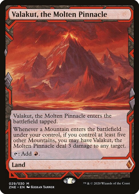 Valakut, o Pináculo Derretido — Zendikar Rising Expeditions 29