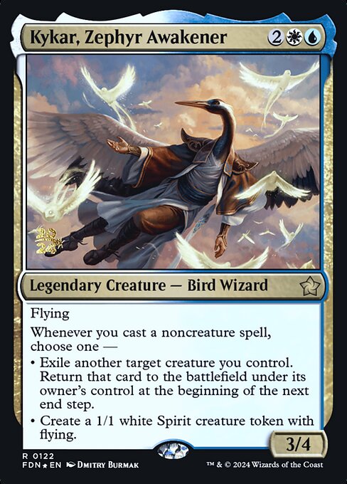 Kykar, Zephyr Awakener — Foundations Promos 122s