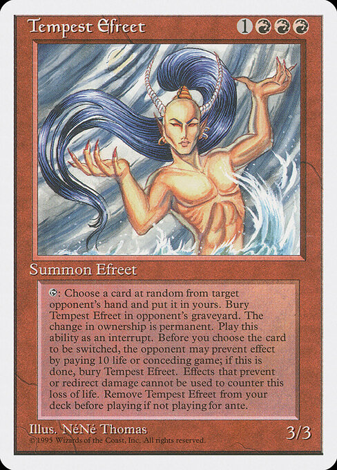 Tempest Efreet — Fourth Edition 225
