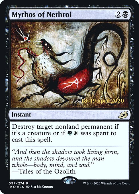Mito de Nethroi — Ikoria: Lair of Behemoths Promos 97s