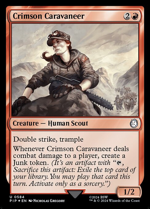 Crimson Caravaneer — Fallout 584