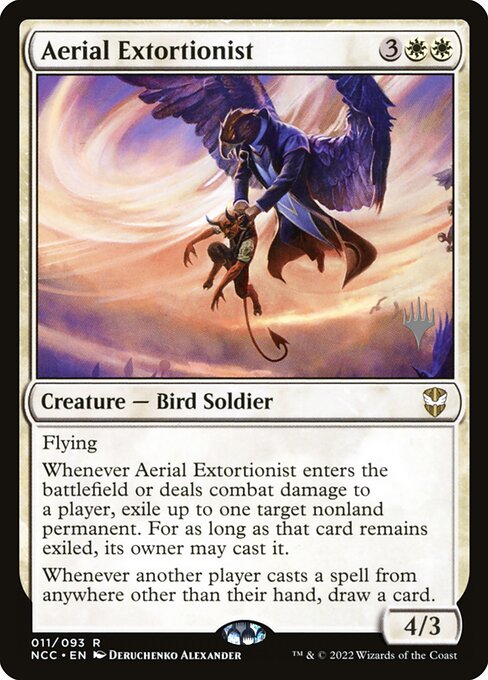 Extorsor Aéreo — New Capenna Commander Promos 11p