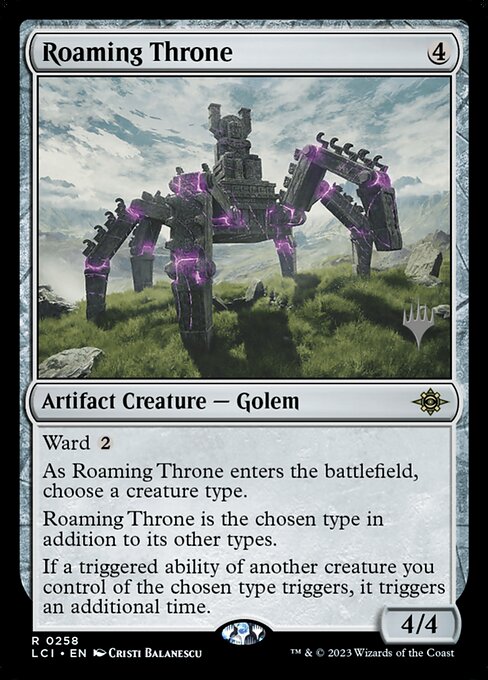Trono Errante — The Lost Caverns of Ixalan Promos 258p