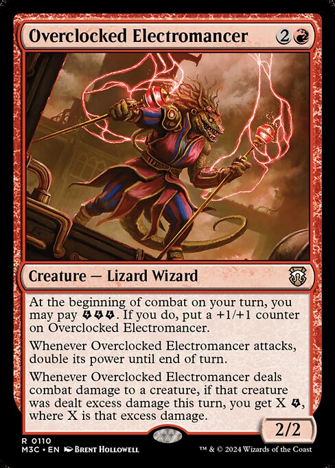 Overclocked Electromancer — Modern Horizons 3 Commander 110