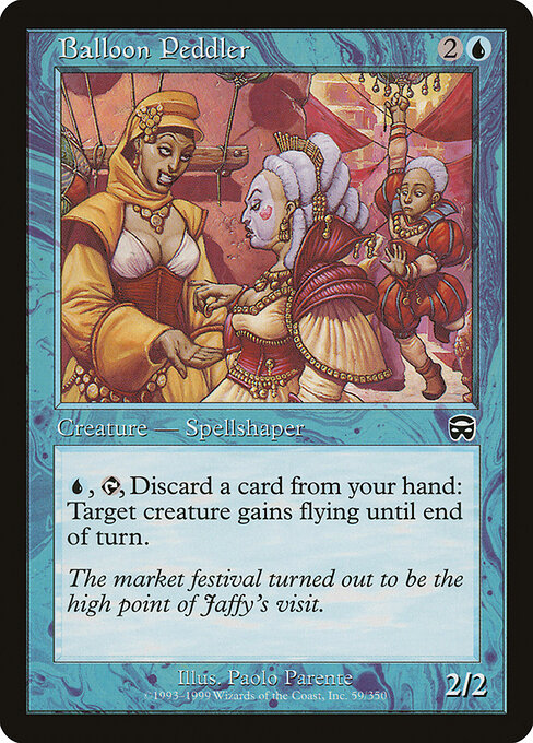 Vendedor de Balões — Mercadian Masques 59