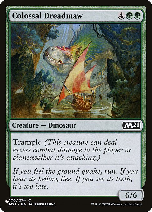 Bocarra Sinistra Colossal — The List M21-176