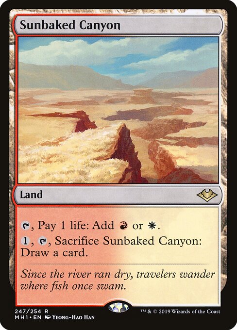 Desfiladeiro Calcinado pelo Sol — Modern Horizons 247