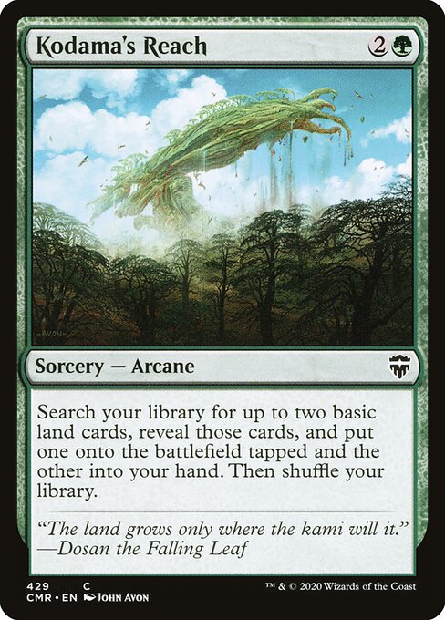 Alcance do Kodama — Commander Legends 429