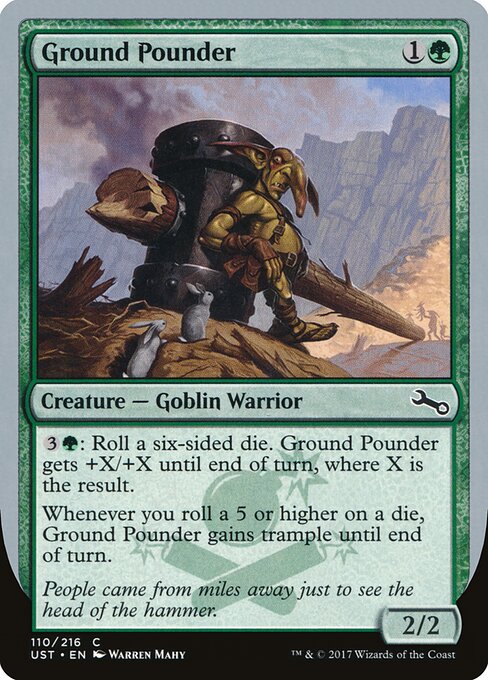 Ground Pounder — Unstable 110