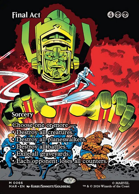 Final Act — Marvel Universe 66